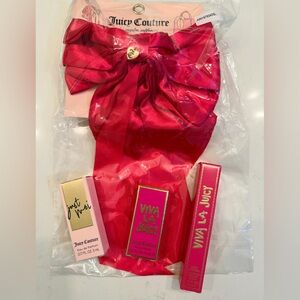 Juicy Couture Just Moi Perfume with Gold and Pink Accents ( 3 perfumes)
